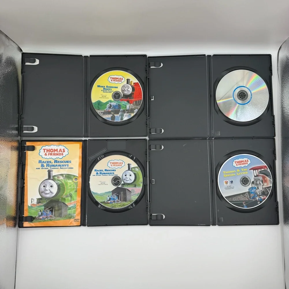 Thomas & Friends Lot of 8 Kids DVDs Thomas The Train Tank Engine TESTED WORKING
